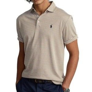 Polo Ralph Lauren Men's Soft Cotton Stripe Short-Sleeve Polo Shirt